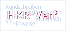 dekoratives Symbolbild mit dem Schriftzug HKR-Verf.