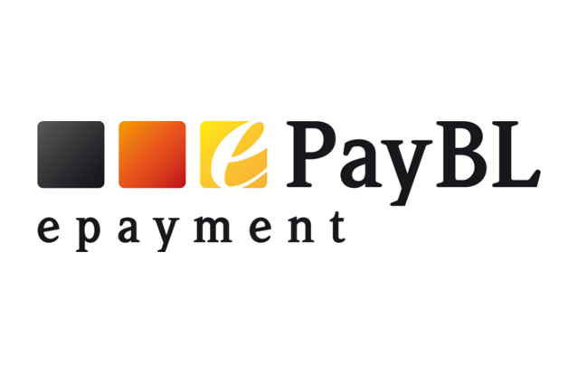 Logo der ePayBL mit angedeuteter Flagge und dem Schriftzug